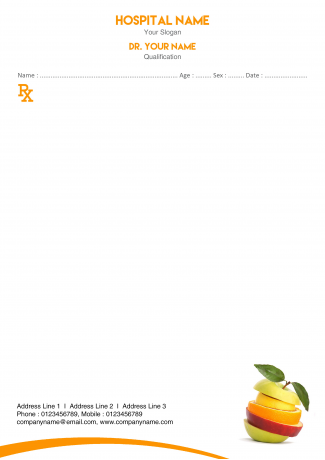 Premium Prescription Pad Design Premium Prescription Pad Design