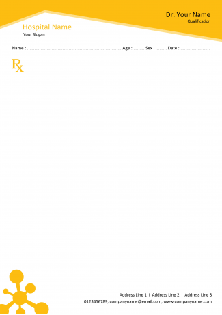 Premium Prescription Pad Design Premium Prescription Pad Design