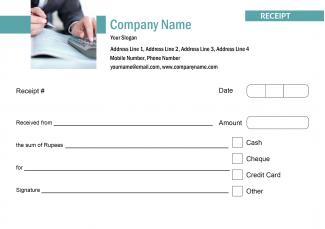 Accountant Receipt Design