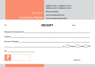 Professional Receipt Design Professional Receipt Design