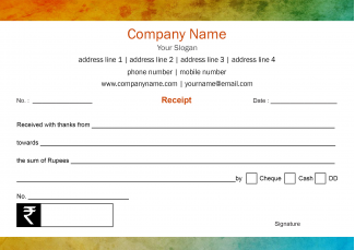 Premium  Receipt Design Premium  Receipt Design