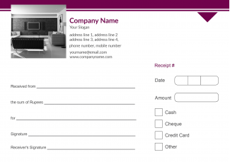 Simple Receipt Book Simple Receipt Book