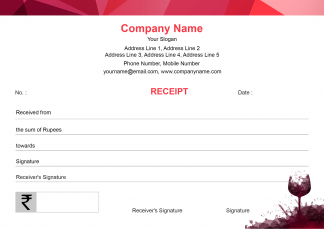 Bar & Restaurant Receipt Book Bar & Restaurant Receipt Book