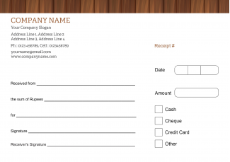 Carpenter Receipt Book Carpenter Receipt Book