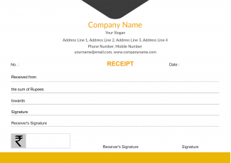 Courier Receipt Book Courier Receipt Book