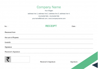 Secretary Receipt Book Secretary Receipt Book