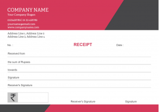 Custom Receipt Book Custom Receipt Book