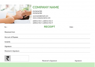 Light Green Receipt Book Light Green Receipt Book