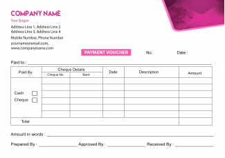 Classic  Voucher Design Classic  Voucher Design