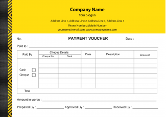 Professional Voucher Design Professional Voucher Design