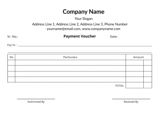 Travels Company  Voucher Design Travels Company  Voucher Design