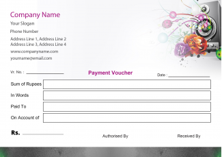 DJ Voucher Design DJ Voucher Design