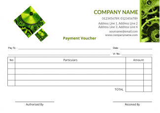 Automobiles Voucher Design Automobiles Voucher Design