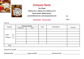 Sweet Shop Voucher Design Sweet Shop Voucher Design