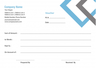 Accountant Voucher Book