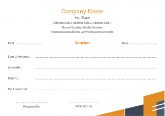 Furniture Voucher Book