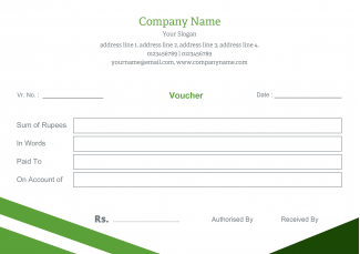 Green Voucher Book