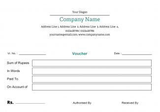 Architect Voucher Book