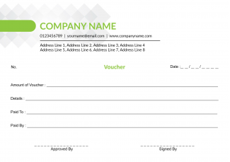 Executive Voucher Book