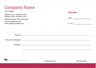 Fashion Voucher Book