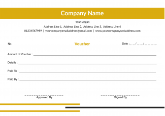 Library Voucher Book