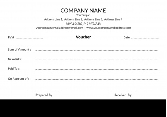 Premium Voucher Book