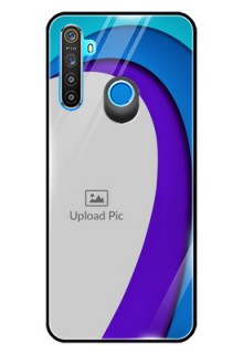 Realme 5s Photo Printing on Glass Case  - Simple Pattern Design