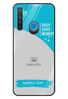 Realme 5s Custom Glass Mobile Case  - Happy Moment Design