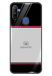 Narzo 20A Custom Glass Mobile Case  - with Add Text Design