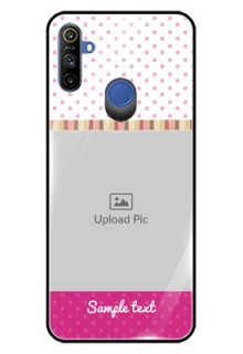 Narzo 20A Photo Printing on Glass Case  - Cute Girls Cover Design