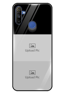 Narzo 20A 2 Images on Glass Phone Cover