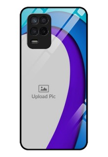 Realme Narzo 30 5G Photo Printing on Glass Case - Simple Pattern Design