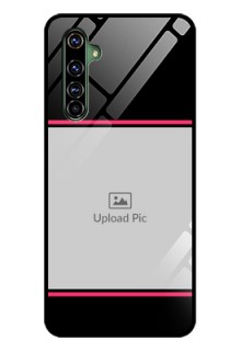 Realme X50 Pro 5G Custom Glass Mobile Case - with Add Text Design
