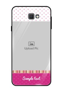 Samsung Galaxy J7 Prime Photo Printing on Glass Case  - Cute Girls Cover Design